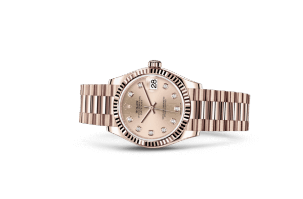 Rolex Datejust 31 Oyster 31 mm Everose gold m278275-0031