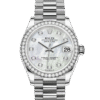 Rolex Datejust 31 Oyster 31 mm white gold and diamonds m278289rbr-0005