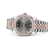 Rolex Datejust 36 Oyster 36 mm Oystersteel Everose gold and diamonds m126281rbr-0011