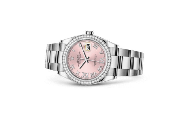 Rolex Datejust 36 Oyster 36 mm Oystersteel white gold and diamonds m126284rbr-0024