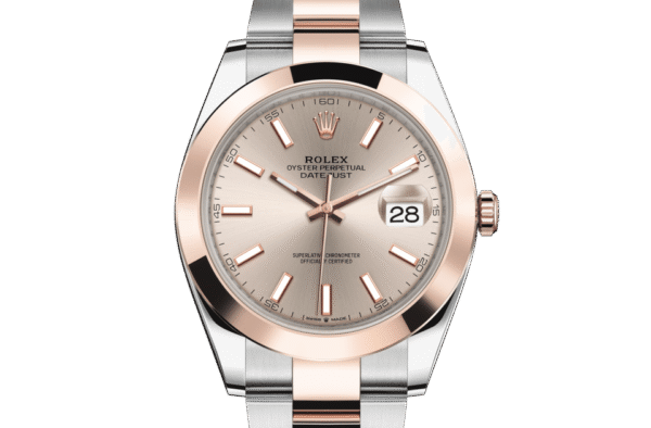 Rolex Datejust 41 Oyster 41 mm Oystersteel and Everose gold m126301-0009