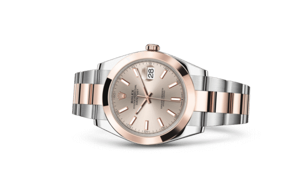 Rolex Datejust 41 Oyster 41 mm Oystersteel and Everose gold m126301-0009