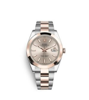 Rolex Datejust 41 Oyster 41 mm Oystersteel and Everose gold m126301-0009