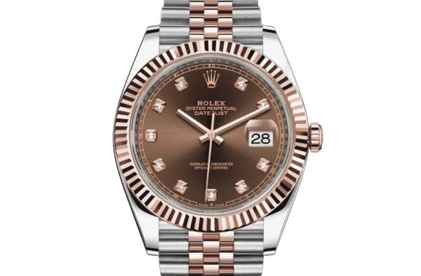 Rolex Datejust 41 Oyster 41 mm Oystersteel and Everose gold m126331-0004