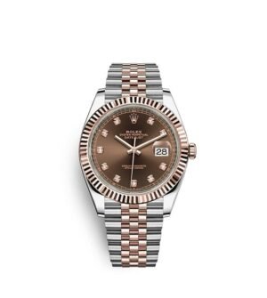 Rolex Datejust 41 Oyster 41 mm Oystersteel and Everose gold m126331-0004