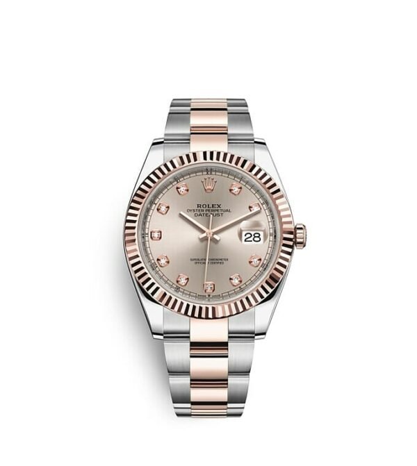 Rolex Datejust 41 Oyster 41 mm Oystersteel and Everose gold m126331-0007
