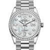 Rolex Day-Date 36 Oyster 36 mm white gold and diamonds m128349rbr-0004