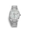 Rolex Day-Date 36 Oyster 36 mm white gold and diamonds m128349rbr-0004