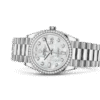 Rolex Day-Date 36 Oyster 36 mm white gold and diamonds m128349rbr-0004