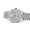 Rolex Day-Date 36 Oyster 36 mm white gold and diamonds m128349rbr-0012