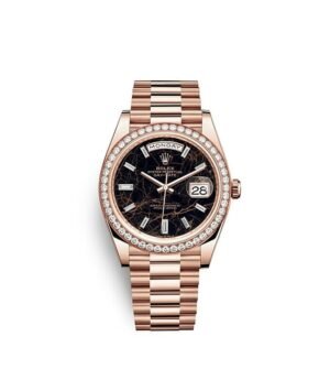 Rolex Day-Date 40 Oyster 40 mm Everose gold and diamonds m228345rbr-0016