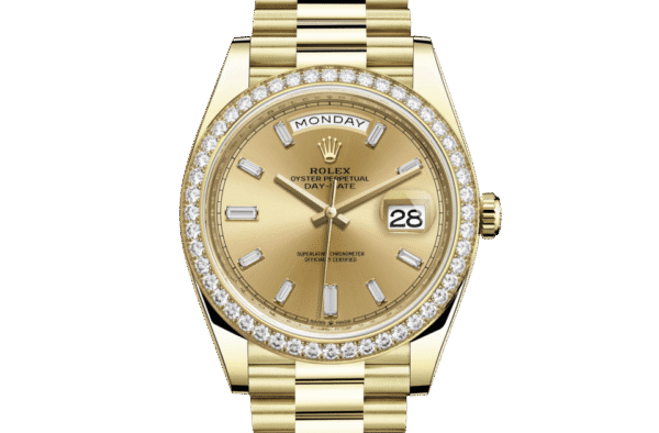 Rolex Day-Date 40 Oyster 40 mm yellow gold and diamonds m228348rbr-0002