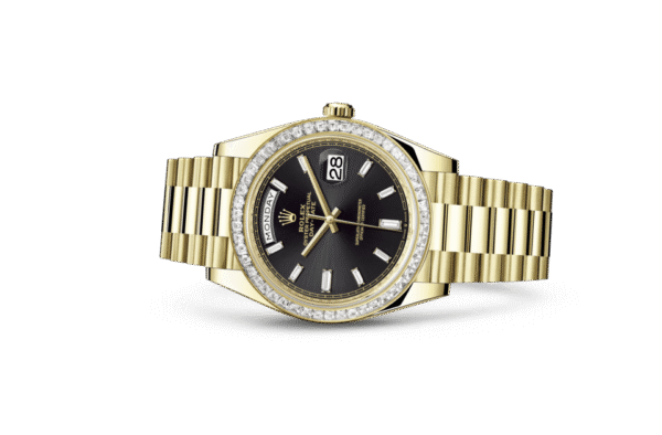 Rolex Day-Date 40 Oyster 40 mm yellow gold and diamonds m228398tbr-0001