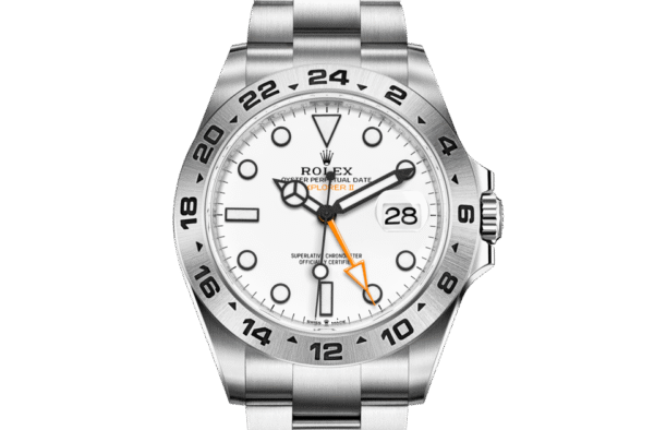Rolex Explorer II Oyster 42 mm Oystersteel m226570-0001