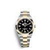 Rolex Explorer Oyster 36 mm Oystersteel and yellow gold m124273-0001